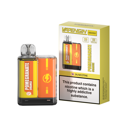  20mg Vapengin Mercury Disposable Vape Device 600 Puffs