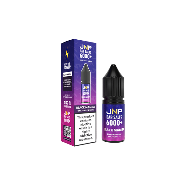 20mg JNP 6000+ Bar Salts 10ml (50VG/50PG)