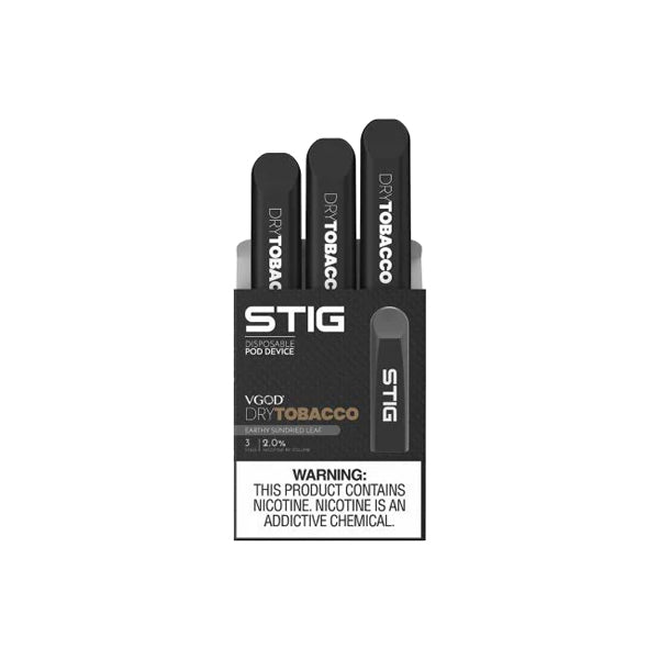 20mg VGOD Stig Disposable Vape Kits - 3PCS