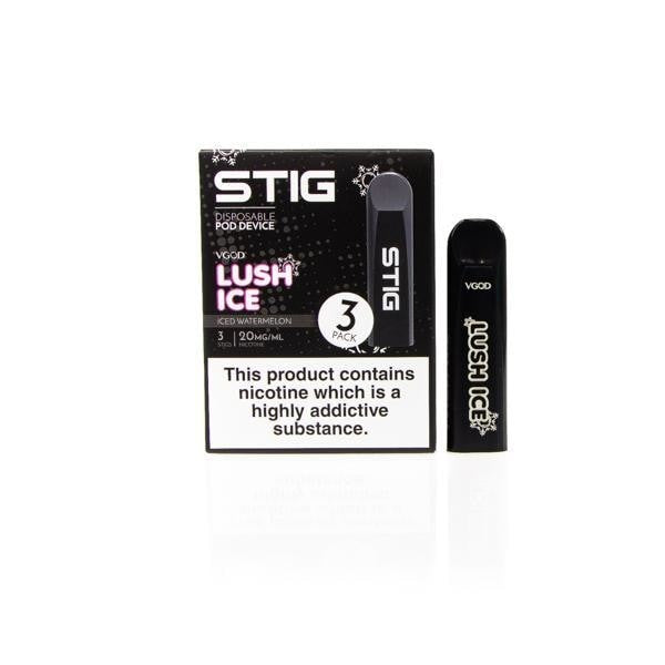 Kits de vape jetables VGOD Stig 20 mg 3 pièces