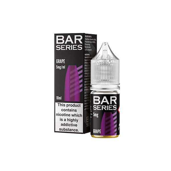 5mg Bar Series Nic Salts 10ml (50VG/50PG) - Sweet Geez Vapes