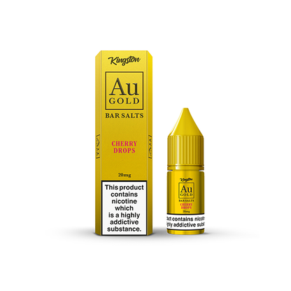 20mg AU Gold By Kingston Nic Salt 10ml (60VG/40PG) - Sweet Geez Vapes