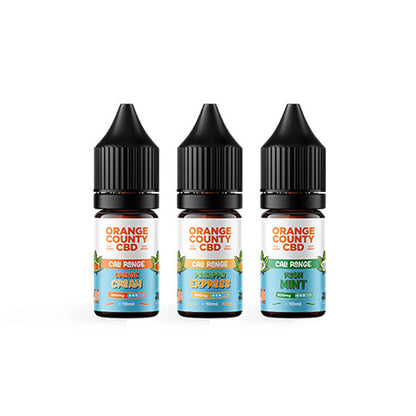 Orange County CBD Cali Range 300mg CBD E-liquid - 10ml (60VG/40PG) - Shop Now at  Sweet Geez Vapes