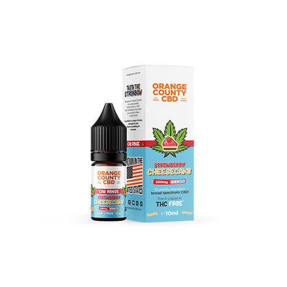  Orange County CBD Cali Range 300mg CBD E-liquid - 10ml (60VG/40PG)