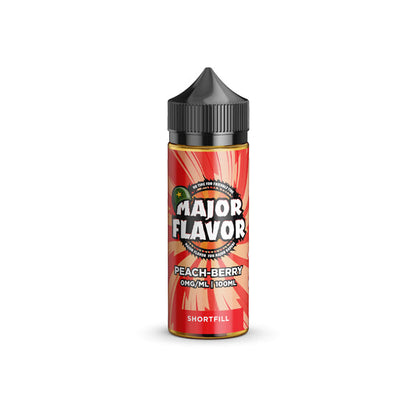 Major Flavor 100ml Shortfill 0mg (70VG/30PG) - Sweet Geez Vapes