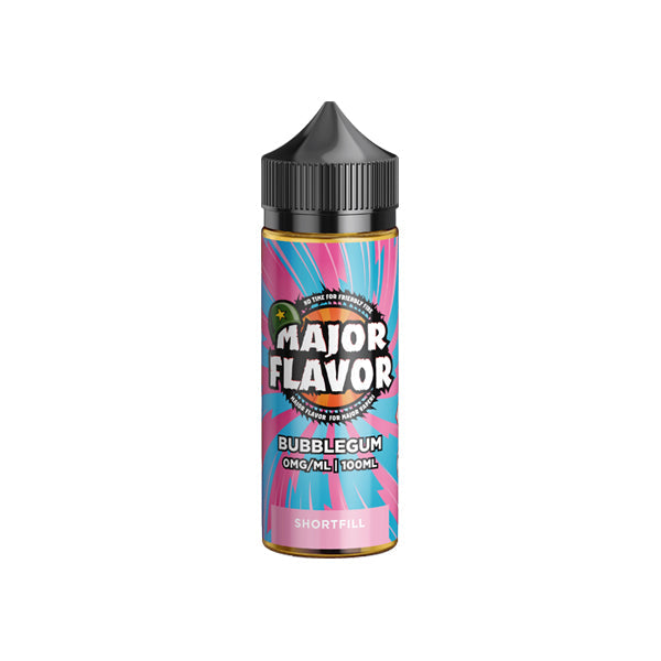 Major Flavor 100ml Shortfill 0mg (70VG/30PG) - Sweet Geez Vapes