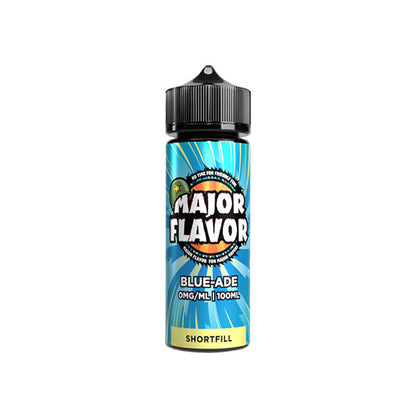 Major Flavor 100ml Shortfill 0mg (70VG/30PG) - Sweet Geez Vapes