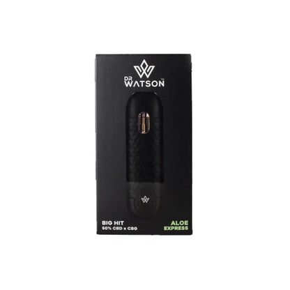 Dr Watson 500mg CBD x CBG Big Hit Disposable Vape Pen - Shop Now at  Sweet Geez Vapes