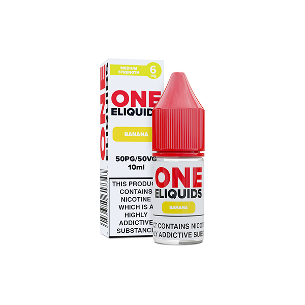 6mg One E-Liquids Flavoured Nic Shot 10ml (50VG/50PG) - Sweet Geez Vapes