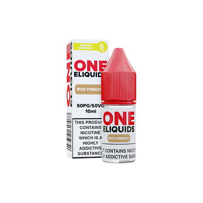 6mg One E-Liquids Flavoured Nic Shot 10ml (50VG/50PG) - Sweet Geez Vapes