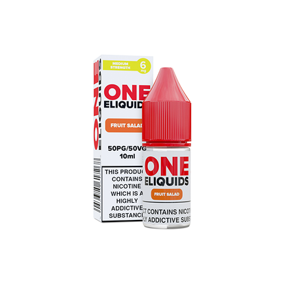 6mg One E-Liquids Flavoured Nic Shot 10ml (50VG/50PG) - Sweet Geez Vapes