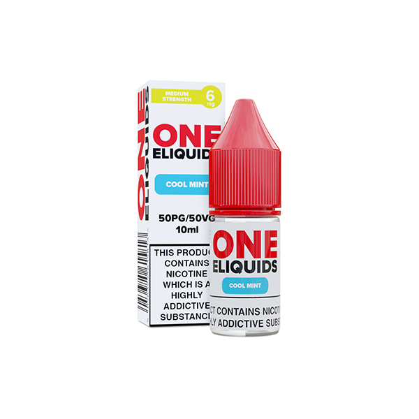 6mg One E-Liquids Flavoured Nic Shot - 10ml (50VG/50PG)