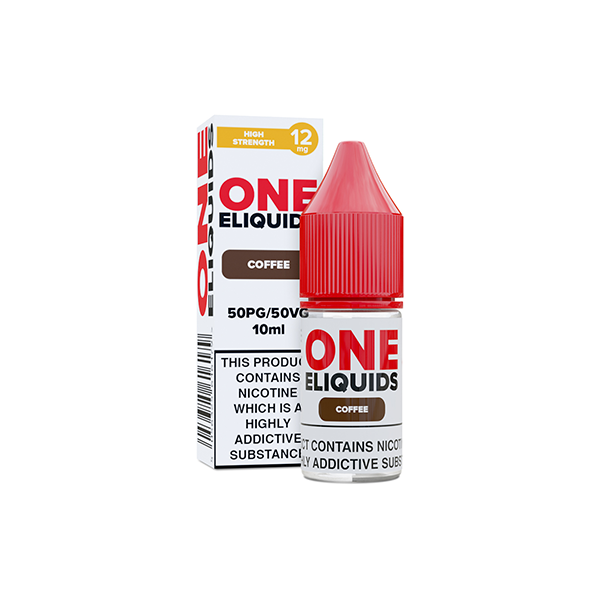 12mg One E-Liquids Flavoured Nic Shot - 10ml (50VG/50PG) - Shop Now at  Sweet Geez Vapes