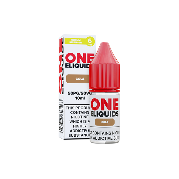 6mg One E-Liquids Flavoured Nic Shot - 10ml (50VG/50PG) - Shop Now at  Sweet Geez Vapes