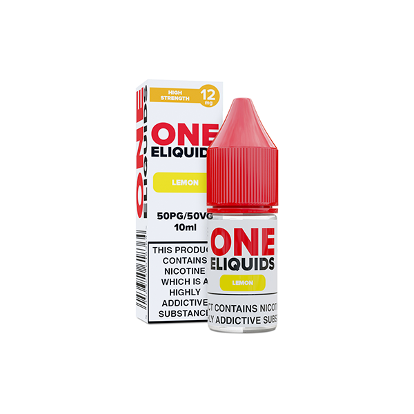 12mg One E-Liquids Flavoured Nic Shot - 10ml (50VG/50PG) - Shop Now at  Sweet Geez Vapes