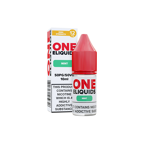 12mg One E-Liquids Flavoured Nic Shot - 10ml (50VG/50PG) - Shop Now at  Sweet Geez Vapes