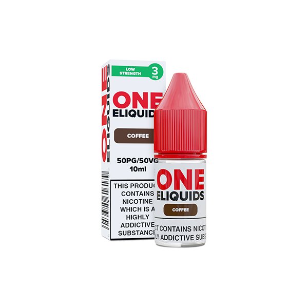 3mg One E-Liquids Flavoured Nic Shot - 10ml (50VG/50PG)