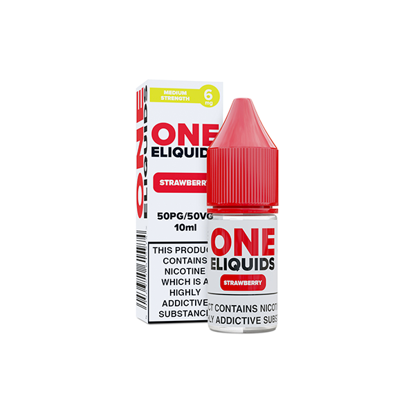 6mg One E-Liquids Flavoured Nic Shot - 10ml (50VG/50PG) - Shop Now at  Sweet Geez Vapes