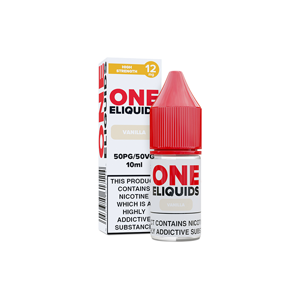 12mg One E-Liquids Flavoured Nic Shot - 10ml (50VG/50PG) - Shop Now at  Sweet Geez Vapes