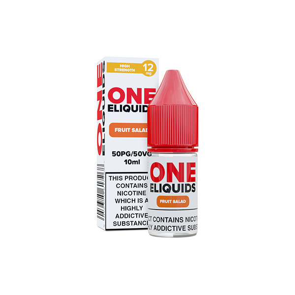 12mg One E-Liquides Aromatisés Nic Shot 10ml (50VG/50PG)