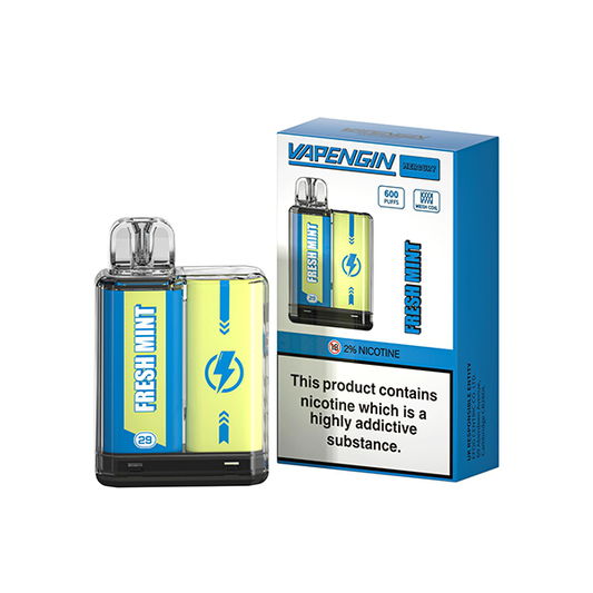  20mg Vapengin Mercury Disposable Vape Device 600 Puffs