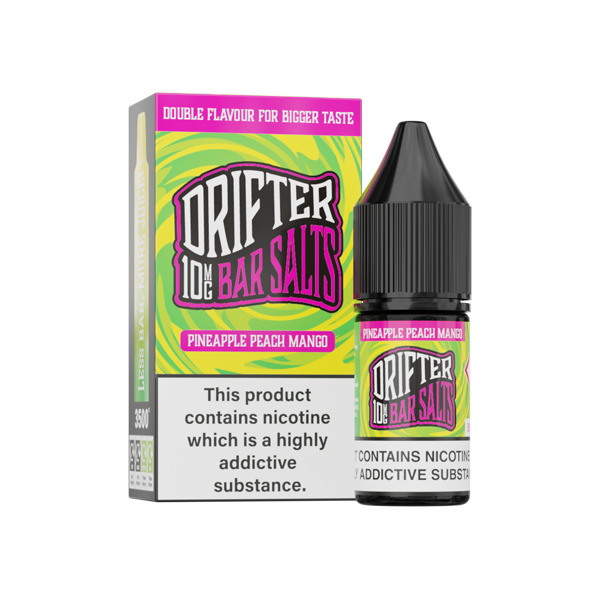 10mg Drifter Bar Salts 10ml Nic Salts (50VG/50PG) - Sweet Geez Vapes