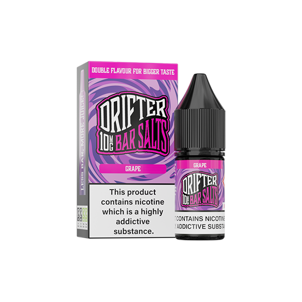 10mg Drifter Bar Salts 10ml Nic Salts (50VG/50PG) - Sweet Geez Vapes