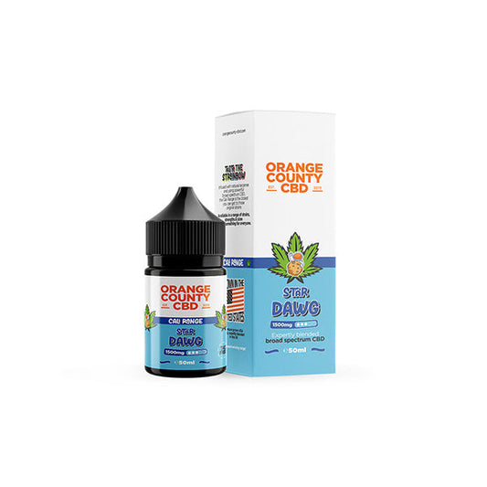  Orange County CBD Terpene E-Liquid - 1500mg | Sweet Geez Vapes