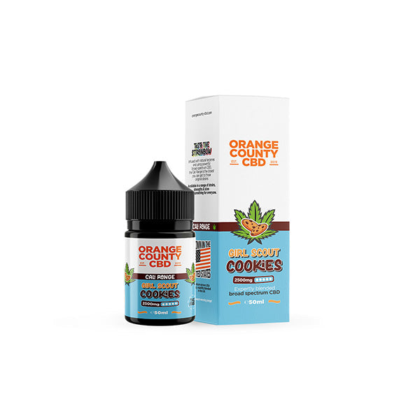 Orange County CBD Cali Range 2500mg CBD 50ml E-líquido (60VG/40PG)