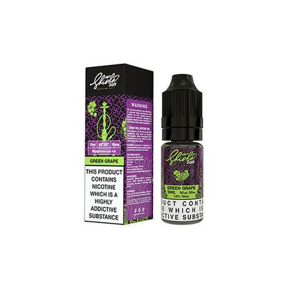 Líquido electrónico con sales de nicotina Nasty Salts de 10 mg y 10 ml (50 VG/50 PG)