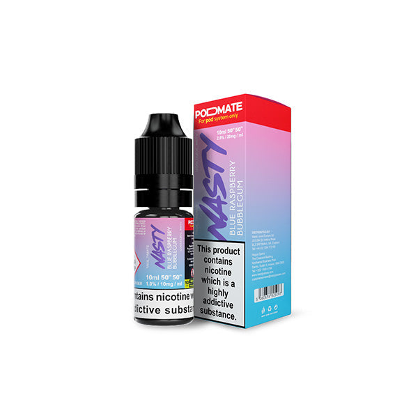 Nasty Pod Mate - E-líquido con sales de nicotina, 10 mg - 10 ml (50 VG/50 PG)