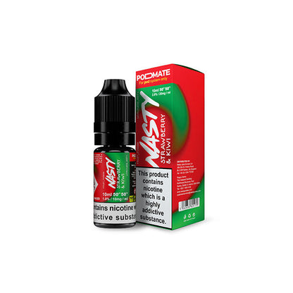 Nasty Pod Mate - E-líquido con sales de nicotina de 20 mg - 10 ml (50 VG/50 PG)