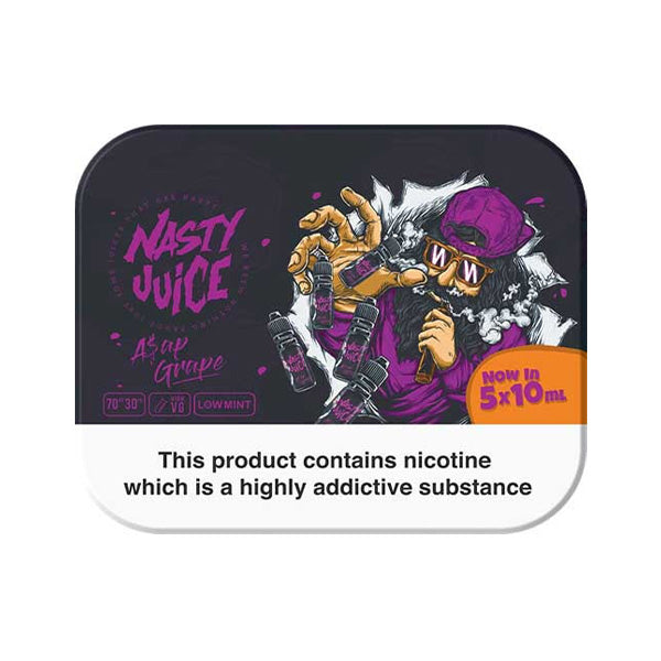 Nasty Multipack E-Liquids 6mg - 10ml (70VG/30PG)