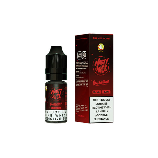 Nasty 50/50 E-Liquid 18mg - 10ml (50VG/50PG)