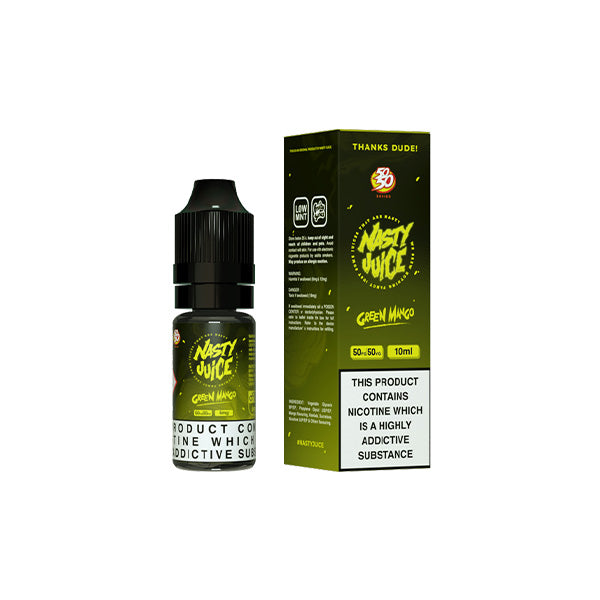 Nasty 50/50 E-Liquid 18mg - 10ml (50VG/50PG)