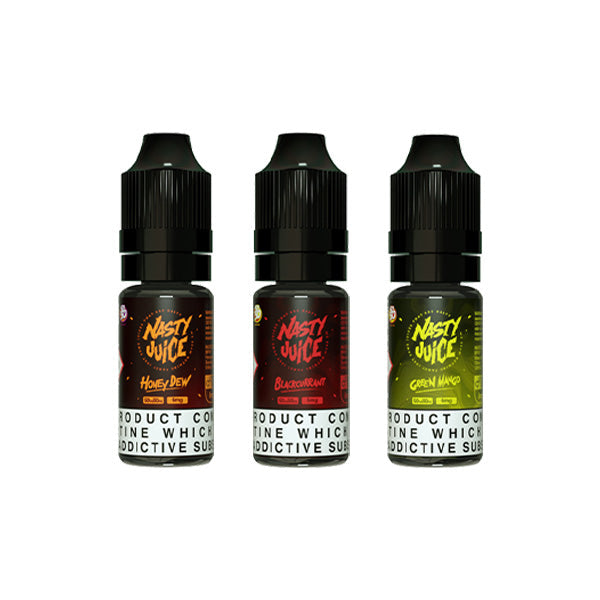 Nasty 50/50 E-Liquid 18mg - 10ml (50VG/50PG)