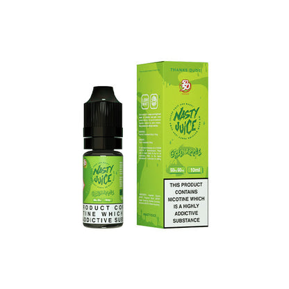 Nasty 50/50 E-Liquid 18mg - 10ml (50VG/50PG)