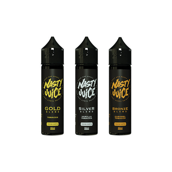 Tobacco By Nasty Juice 50ml Shortfill E-Liquid | (70VG/30PG)