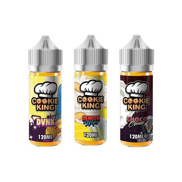 Cookie King By Drip More 100ml Shortfill 0mg (70VG/30PG) - Sweet Geez Vapes