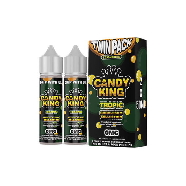 Candy King By Drip More 50ml Shortfill 0mg Twin Pack (70VG/30PG) - Sweet Geez Vapes