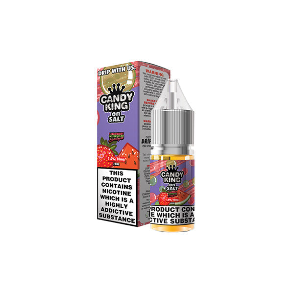 10mg Candy King Salts By Drip More 10ml Nic Salts (50VG/50PG) - Sweet Geez Vapes