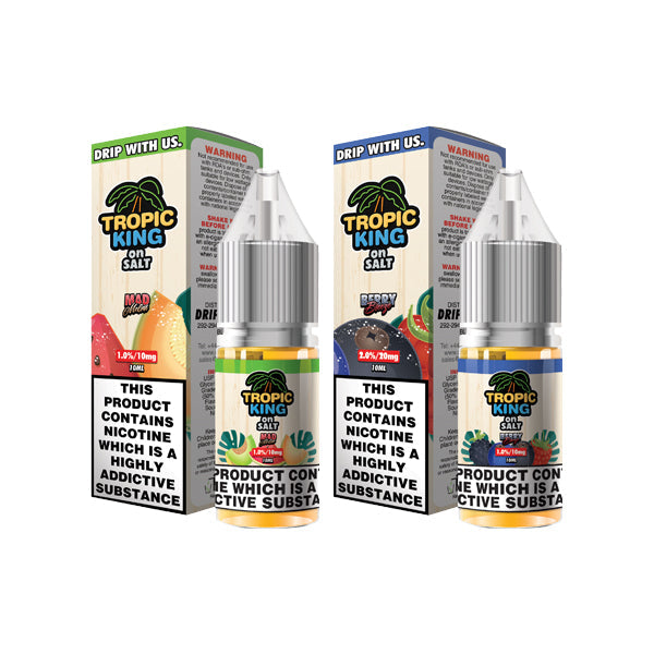 10mg Tropic King Salts By Drip More 10ml Nic Salts (50VG/50PG) - Sweet Geez Vapes