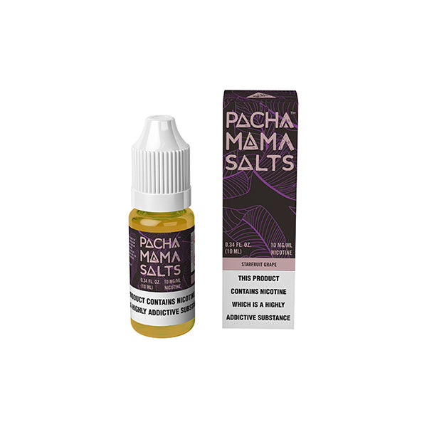 Pacha Mama By Charlie's Chalk Dust Salts 10mg Nic Salt E-liquid - 10ml (50VG/50PG)