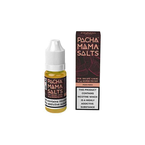 Pacha Mama By Charlie's Chalk Dust Salts 10mg Nic Salt E-liquid - 10ml (50VG/50PG)