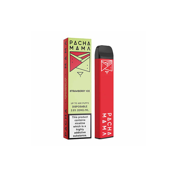 20 mg Pacha Mama Vape jetable 600 bouffées