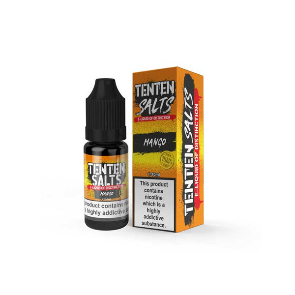 TenTen 10ml E-liquide Sels de Nic 10mg (50VG/50PG)