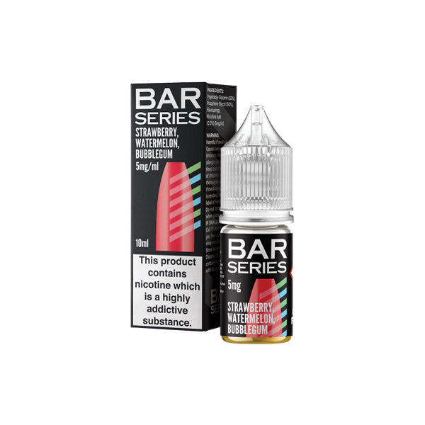 Série Barre 5mg Sels de Nic 10ml (50VG/50PG)