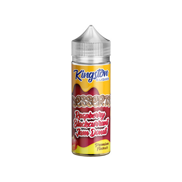 Kingston Desserts Shortfill E-Liquid - 120ml (70VG/30PG)