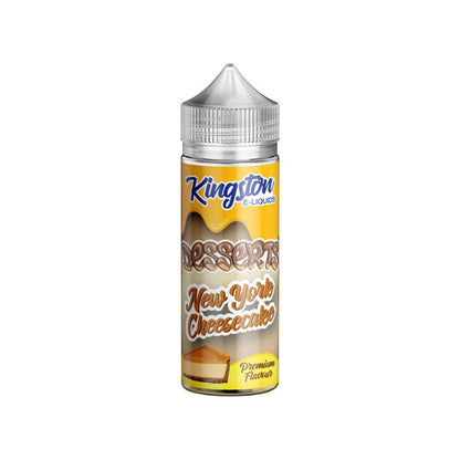 Kingston Desserts Shortfill E-Liquid - 120ml (70VG/30PG)