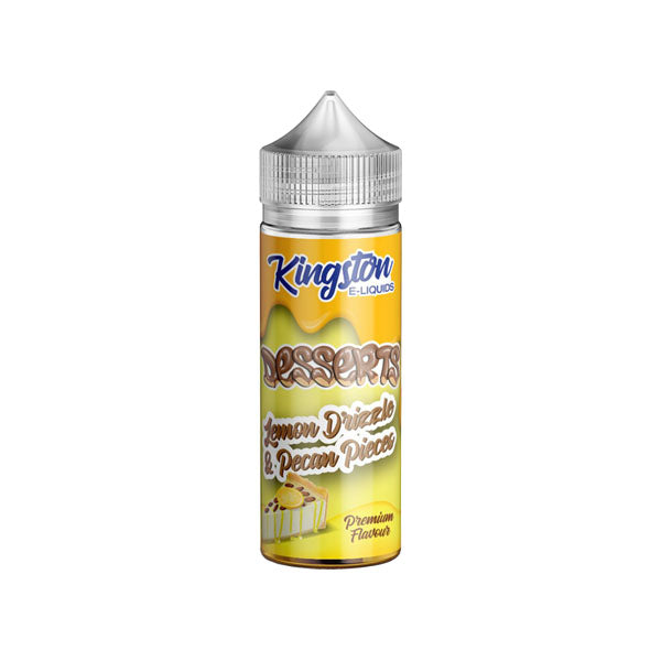 Líquido electrónico Kingston Desserts Shortfill - 120 ml (70 VG/30 PG)